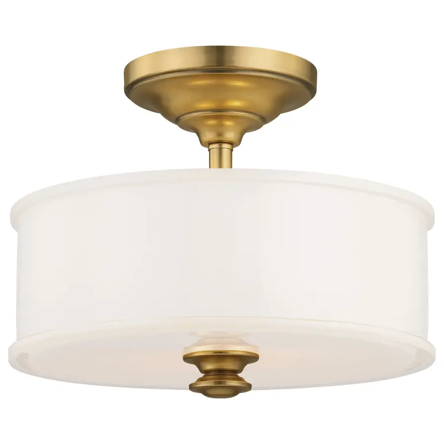 Harbour Point 2-Light Semi-Flush Mount Ceiling Light