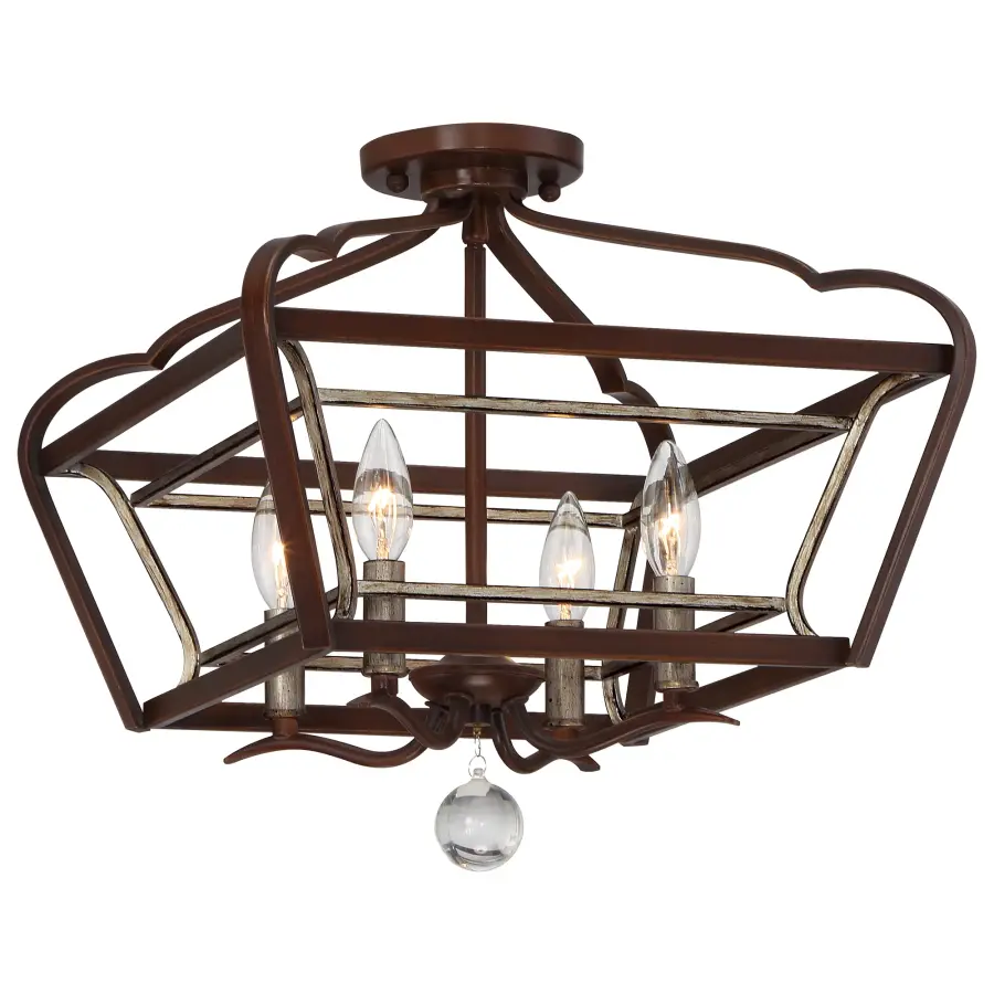 Astrapia Semi Flush Mount Ceiling Light