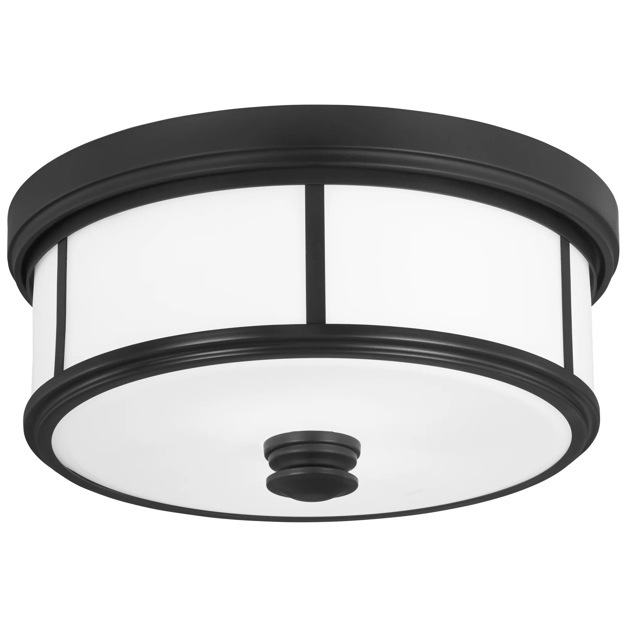 Harbour Point 2-Light Flush Mount in Sand Coal