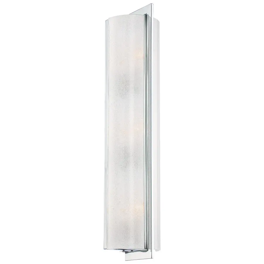 Clarté 3-Light Wall Sconce in Chrome