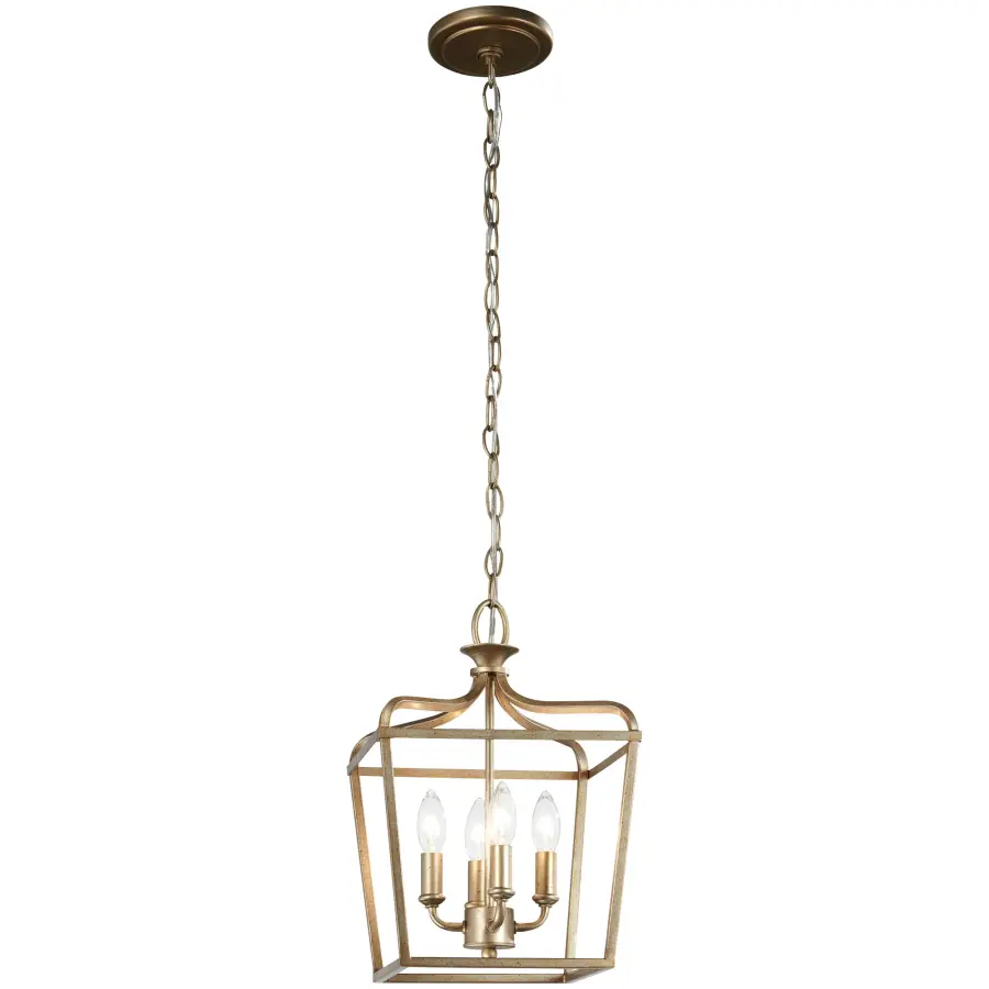 Laurel Estate 4-Light Pendant in Brio Gold - Image 2