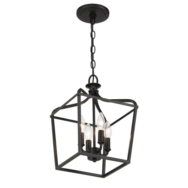 Laurel Estate 4-Light Foyer Semi-Flush Mount - Image 5