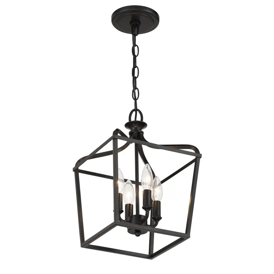 Laurel Estate 4-Light Foyer Semi-Flush Mount - Image 5