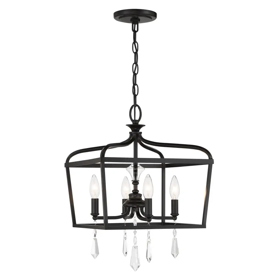 Laurel Estate 4-Light Foyer Semi-Flush Mount - Image 6