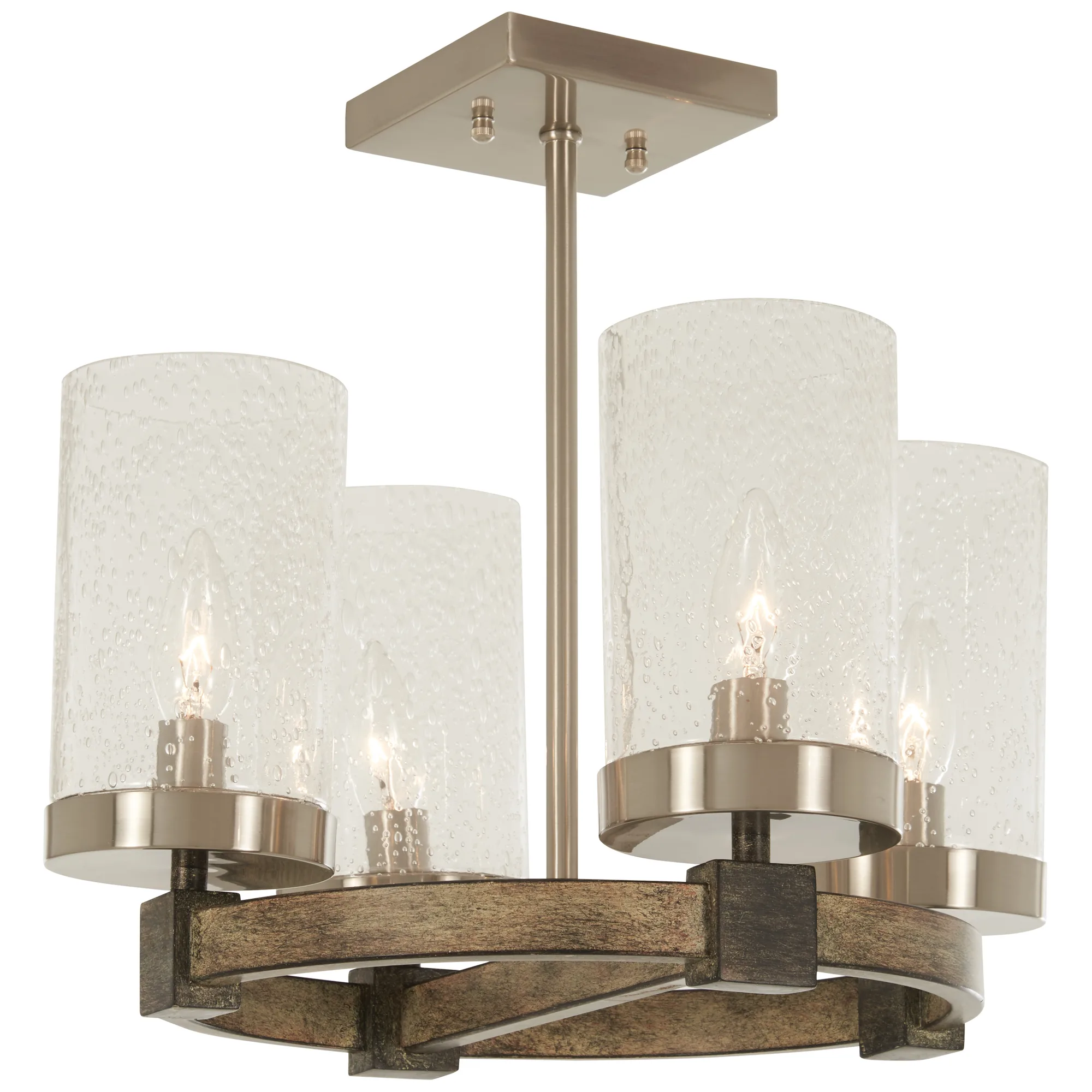 Bridlewood 4-Light Semi-Flush Mount Ceiling Light