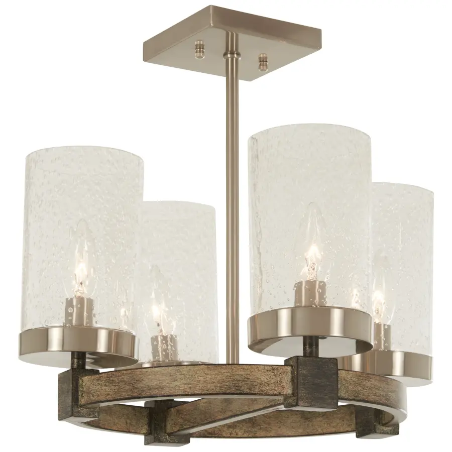 Bridlewood 4-Light Semi-Flush Mount Ceiling Light