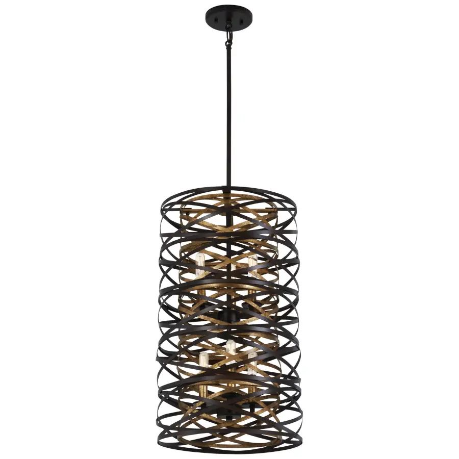 Vortic Flow 6-Light Pendant - Image 1