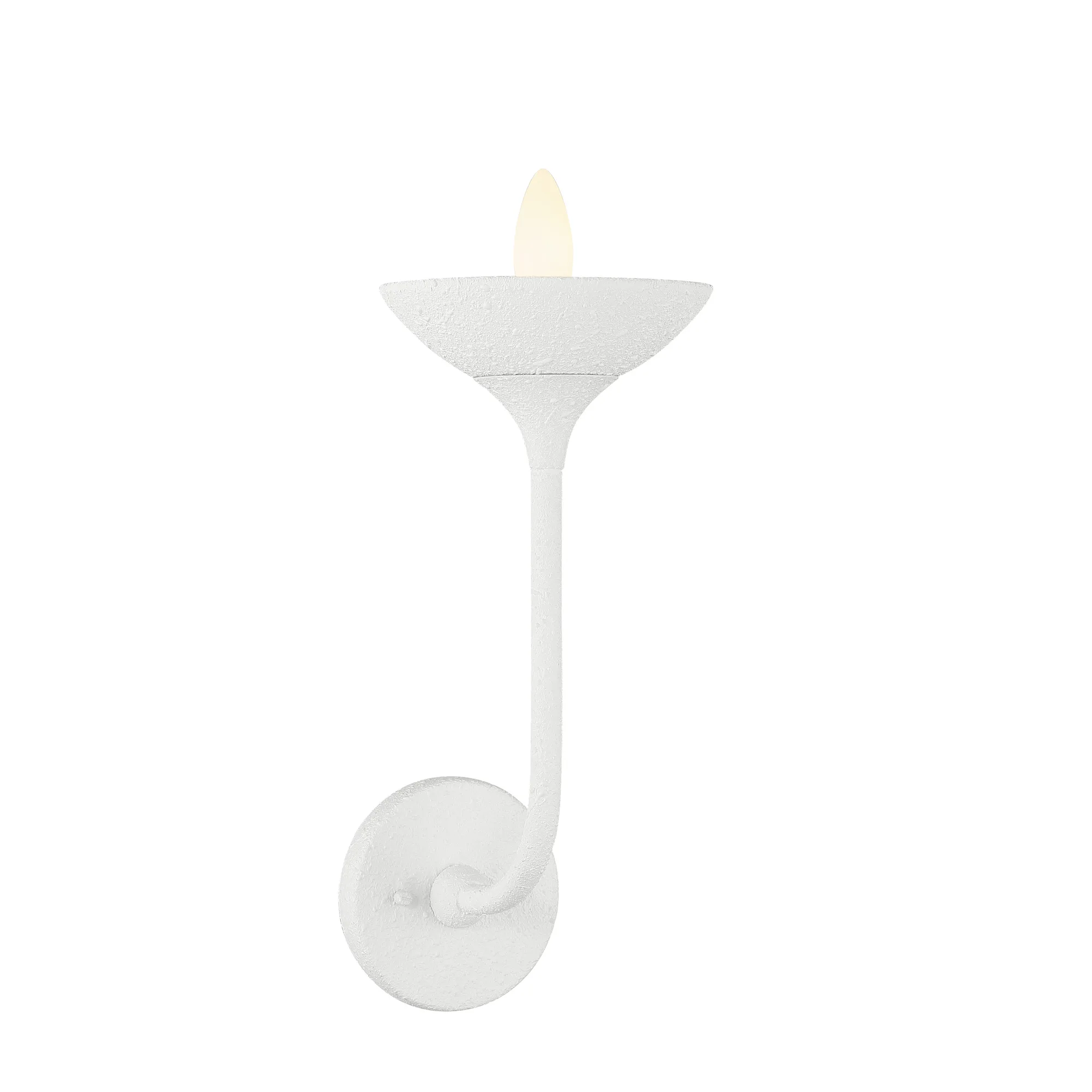 Ryton Plaster White Wall Sconce