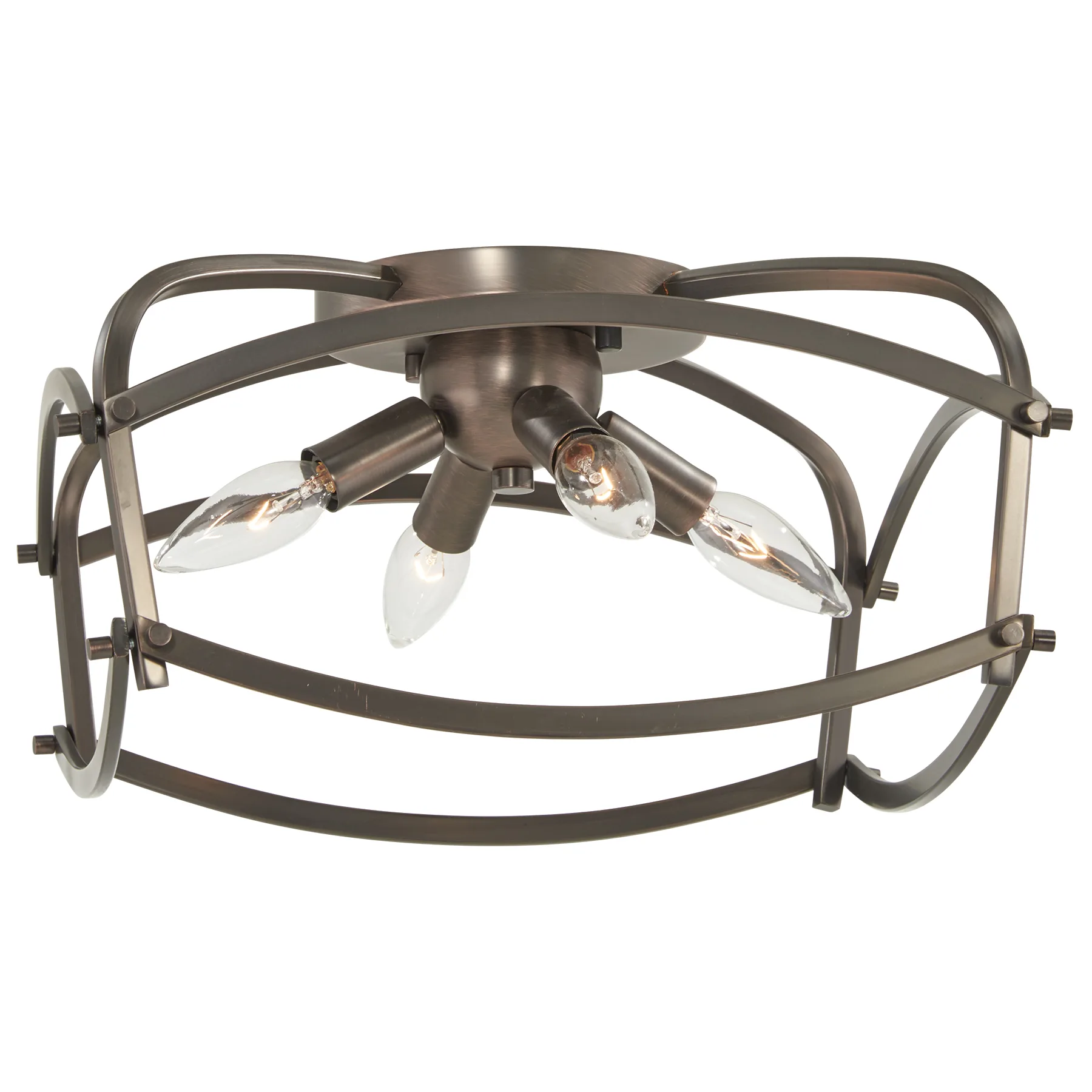Jupiter's Canopy 4-Light Flush Mount