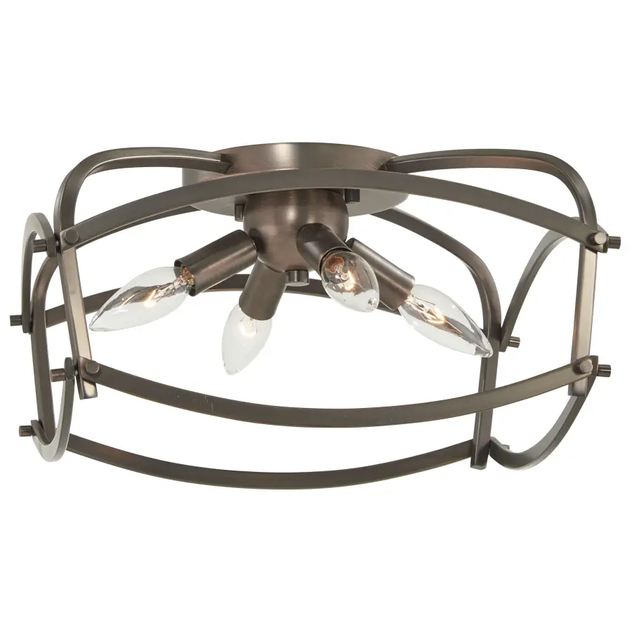 Jupiter's Canopy 4-Light Flush Mount