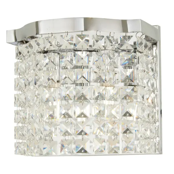 Concentus 2-Light Crystal Bath Vanity Light
