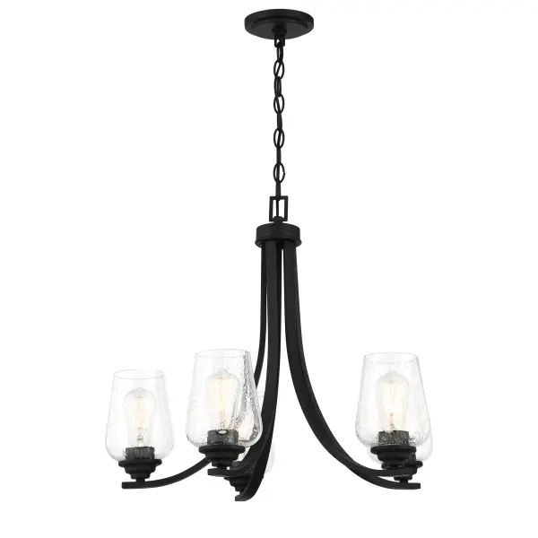 Shyloh 5-Light Chandelier in Coal Black - Image 4