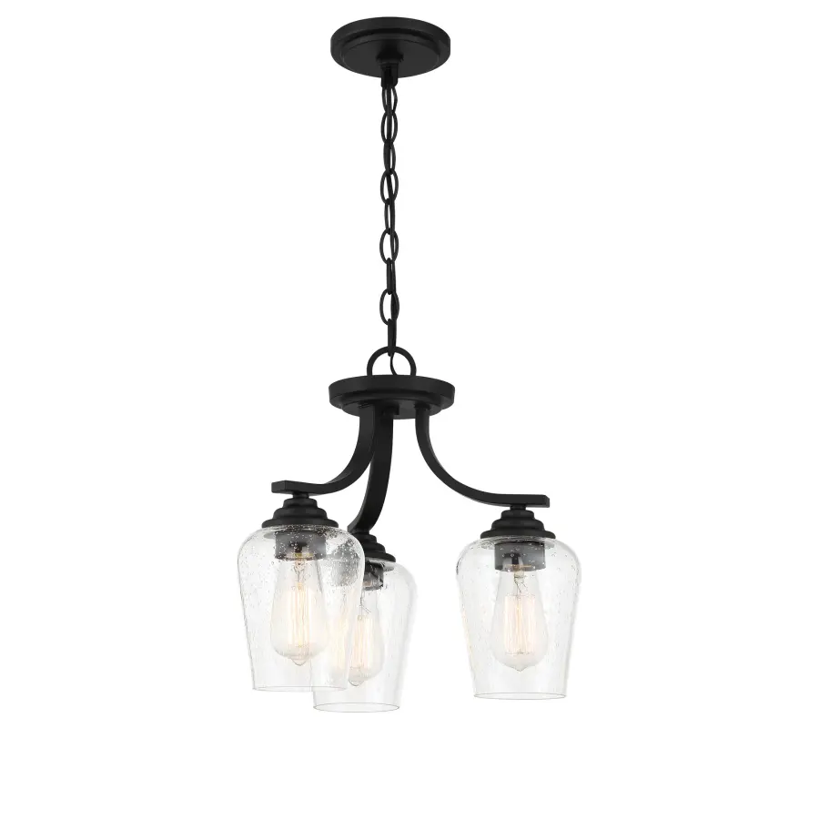 Shyloh 3-Light Semi-Flush Convertible Chandelier - Image 4