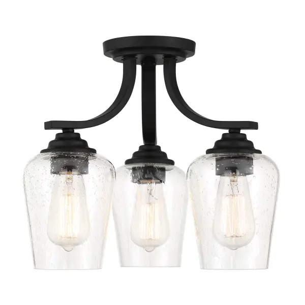 Shyloh 3-Light Semi-Flush Convertible Chandelier - Image 7