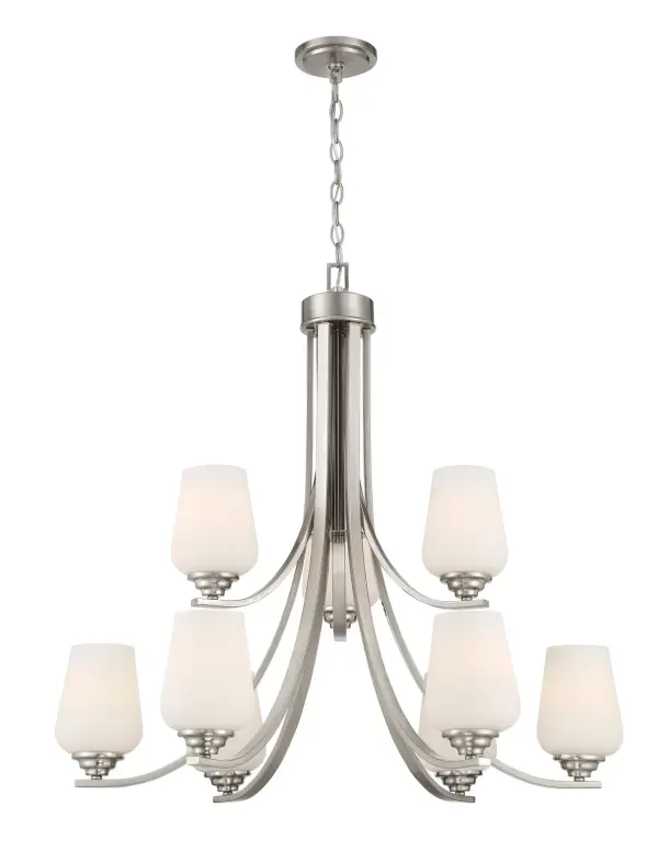 In Brushed Nickel by Minka-Lavery from the Shyloh collection