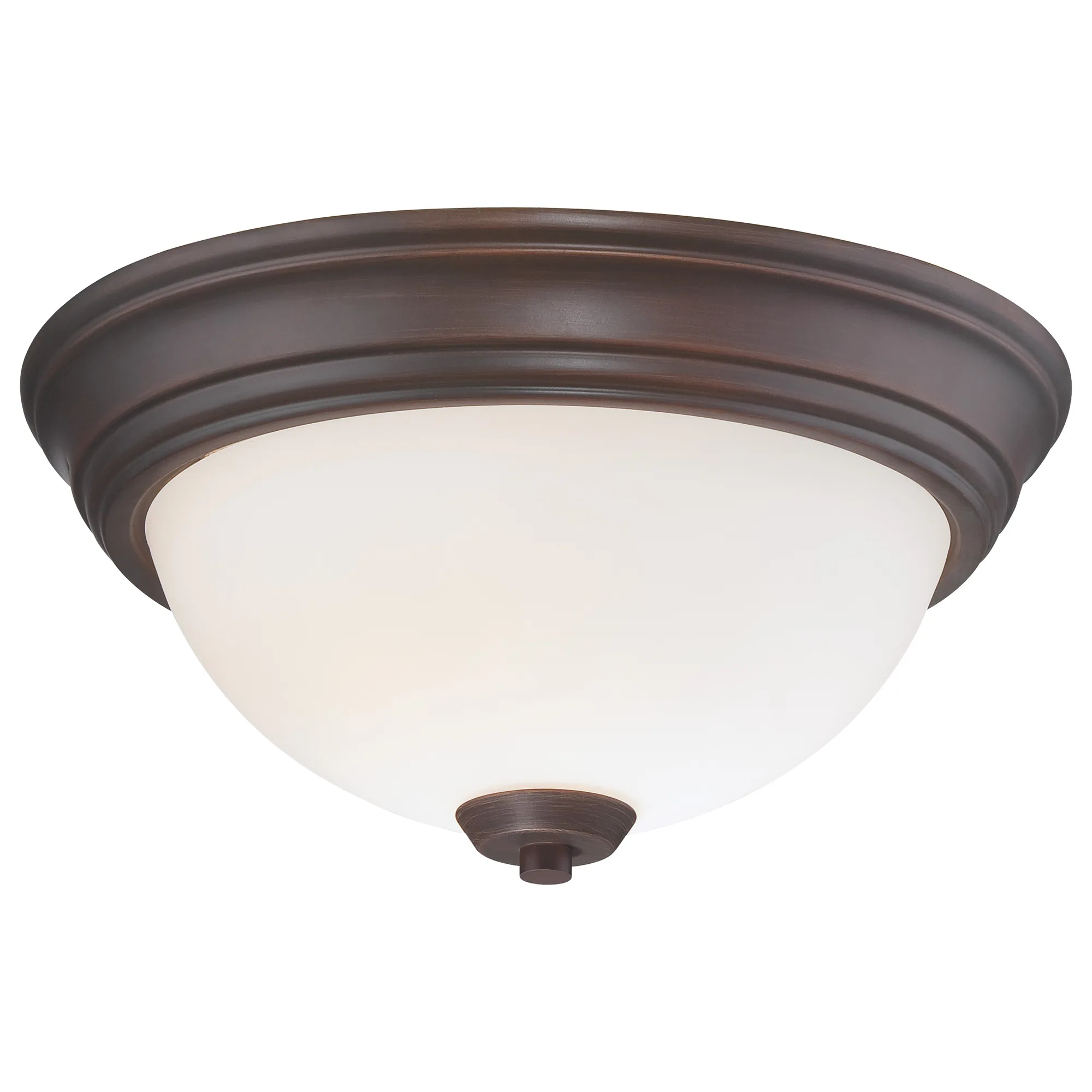 Overland Park 2-Light Flush Mount in Vintage Bronze