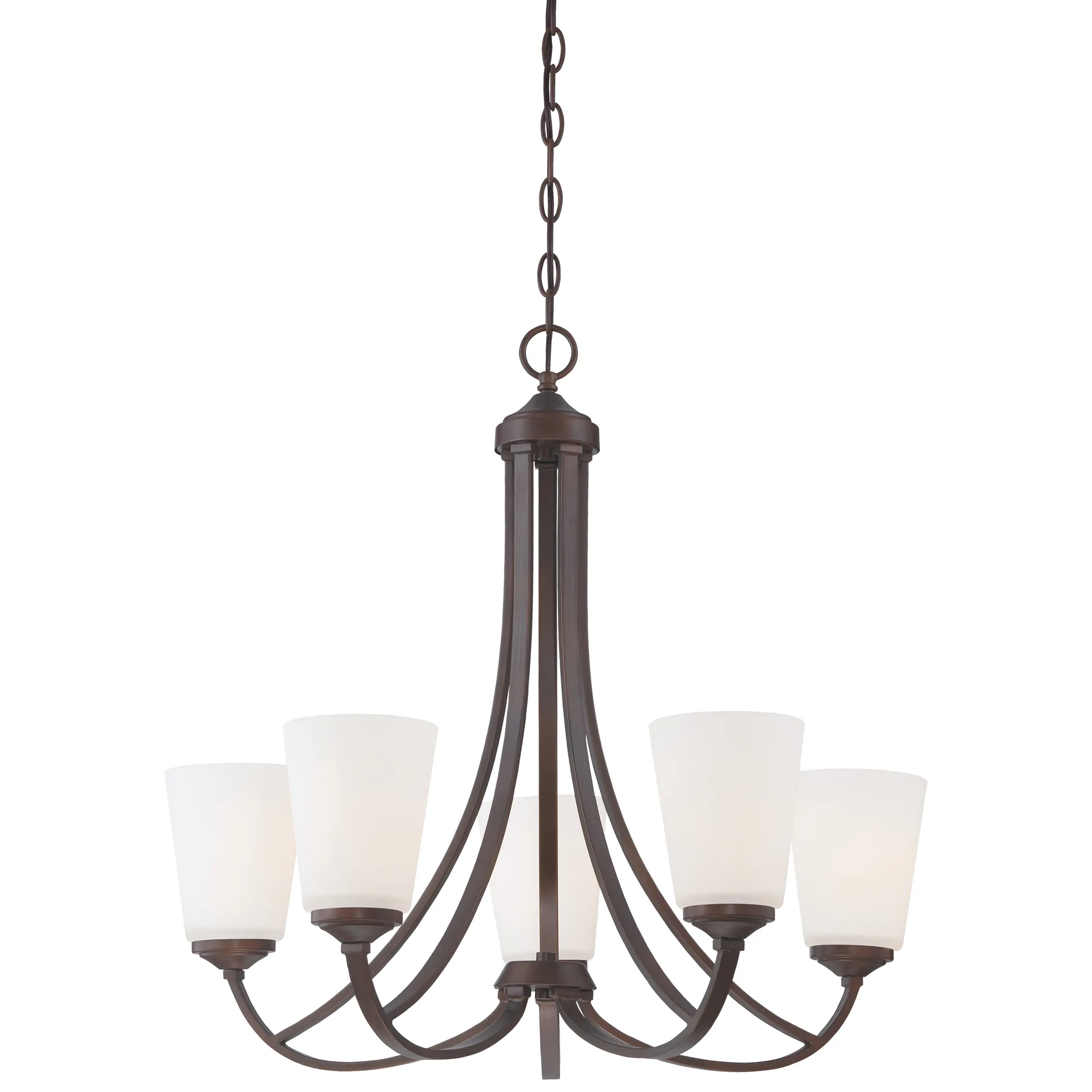 Overland Park 5-Light Chandelier in Vintage Bronze