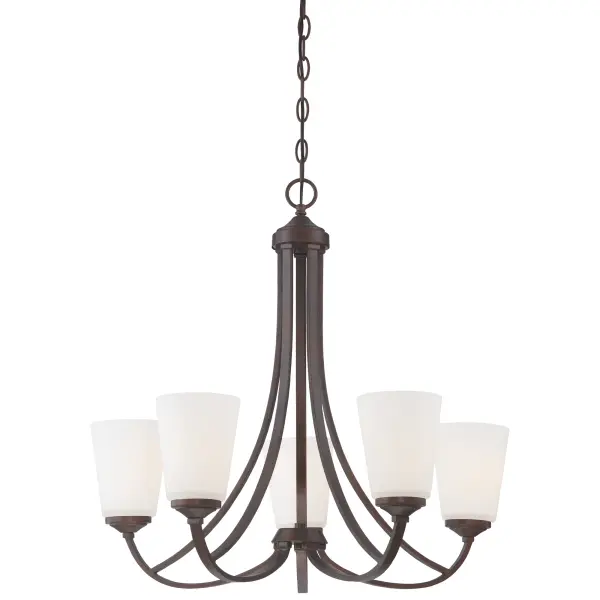 Overland Park 5-Light Chandelier in Vintage Bronze