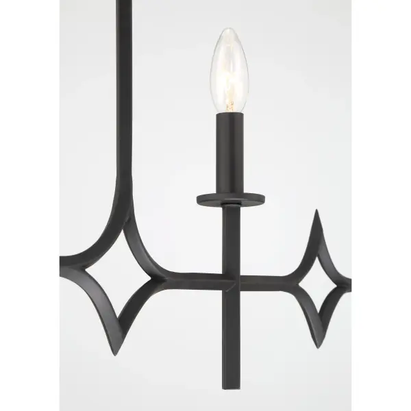 Muncie 4-Light Linear Chandelier - Image 3