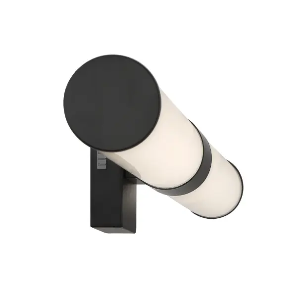 Vantage 36" LED Round Bath Light in Coal Black - Image 3