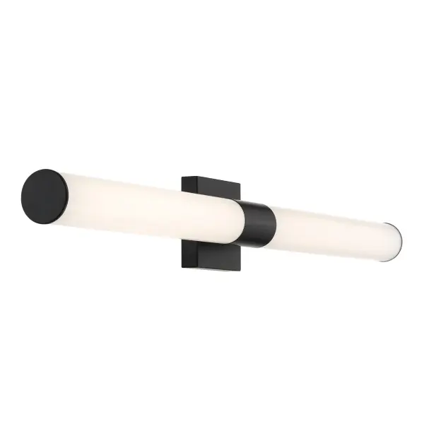 Vantage 36" LED Round Bath Light in Coal Black - Image 4