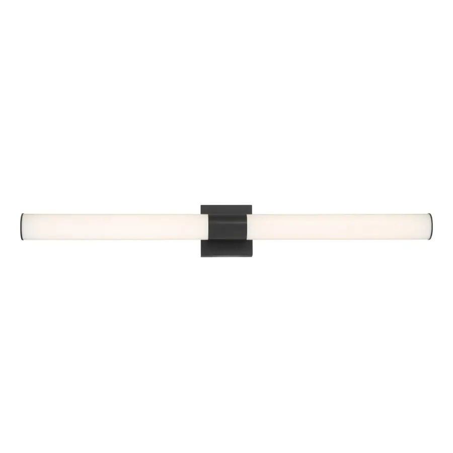 Vantage 36" LED Round Bath Light in Coal Black - Image 5