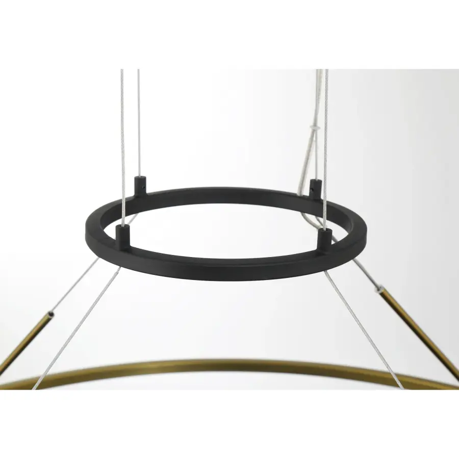 Sophisticated Linear Pendant with Warm Alabaster Glow - Image 5