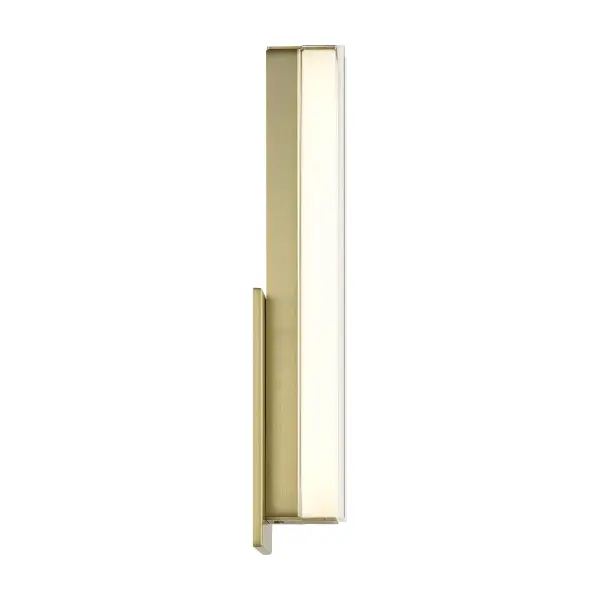 14" LED Wall Sconce in Ashen Brass - Image 4