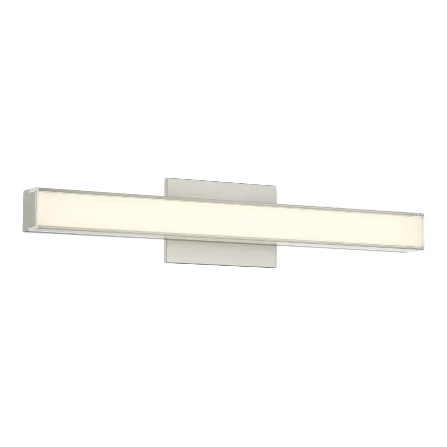 24" LED Wall Sconce in Brushed Nickel - Image 1