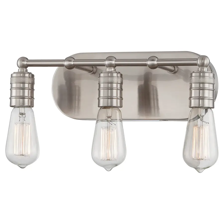 Downtown Edison 3-Light Bath Vanity Light