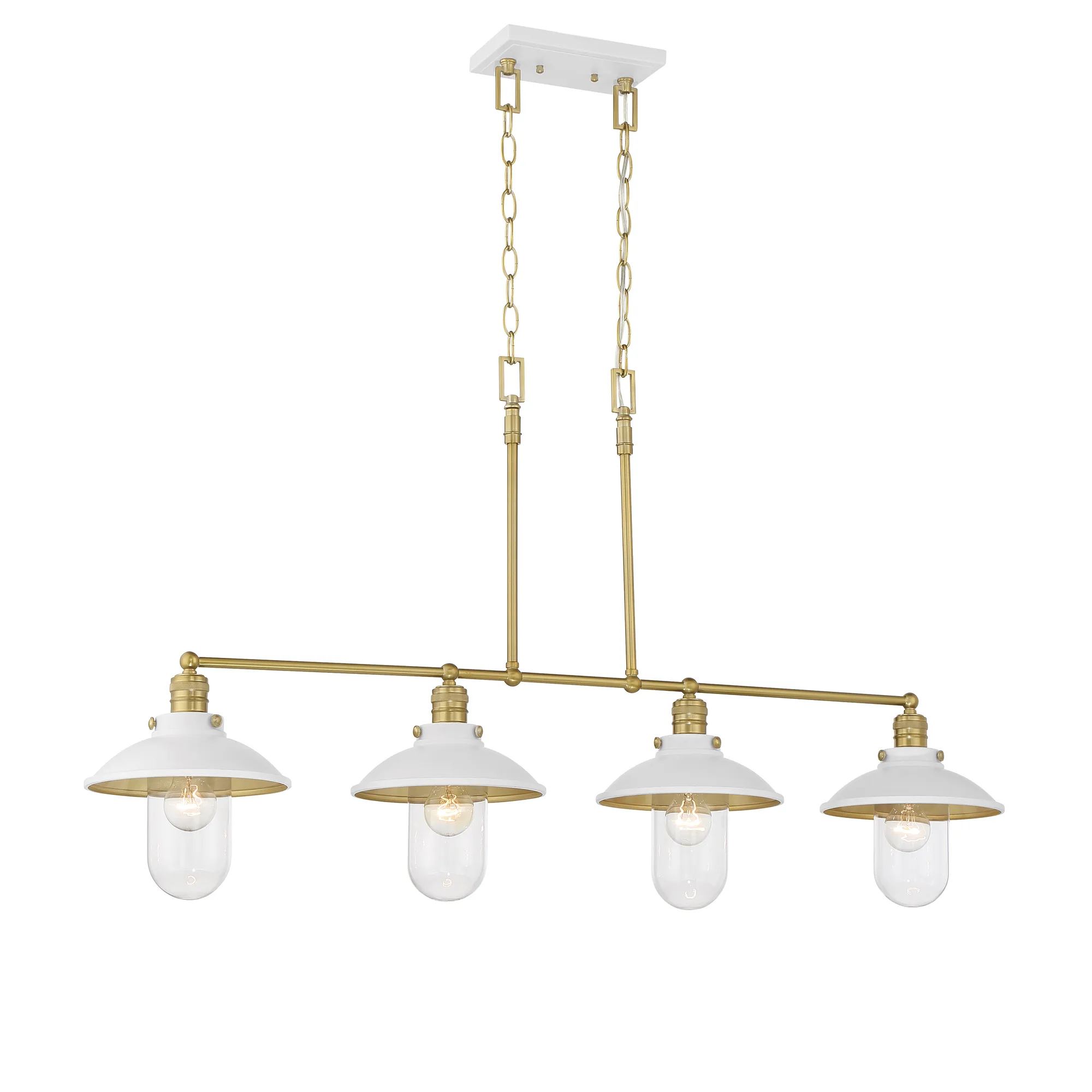 Downtown Edison 4-Light Island Chandelier