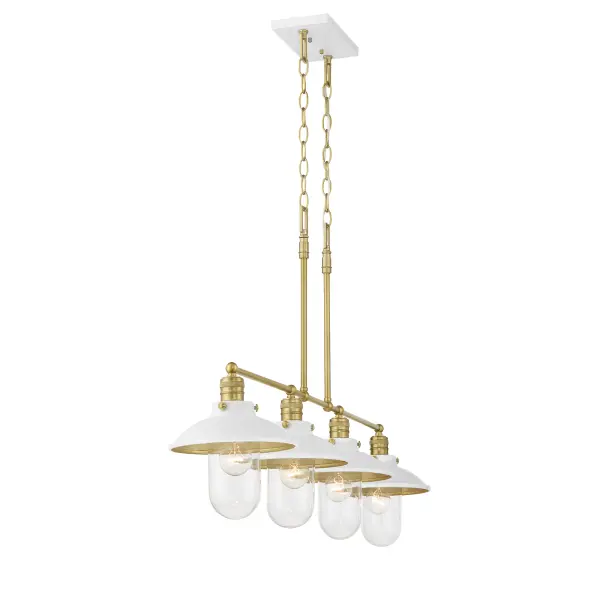 Downtown Edison 4-Light Island Chandelier - Image 4