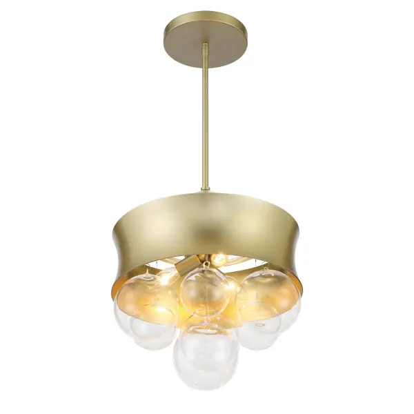 Verdi Square 3-Light Convertible Pendant by Robin Baron - Image 6