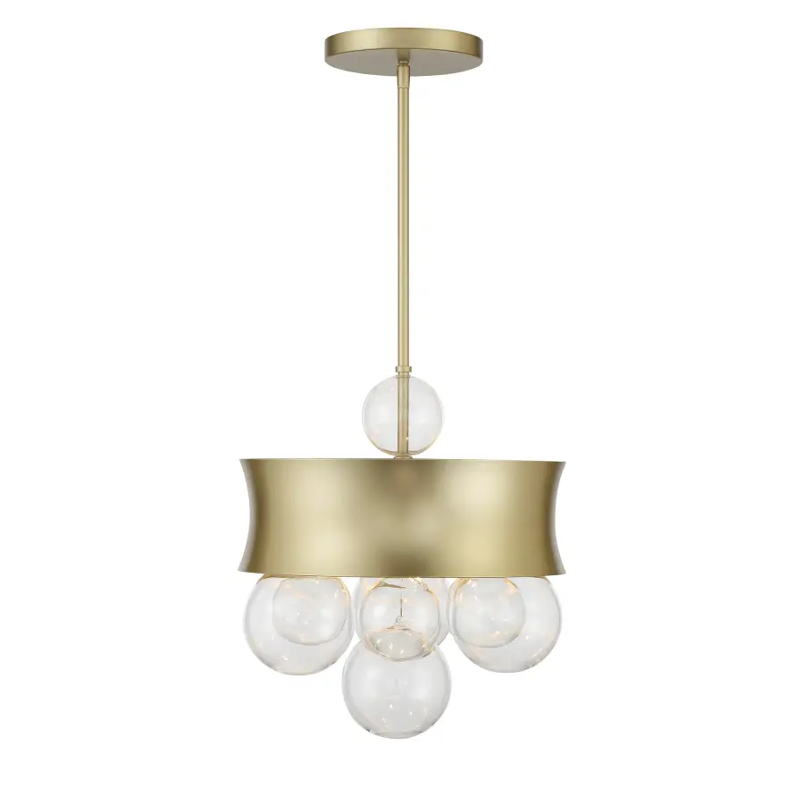 Verdi Square 3-Light Convertible Pendant by Robin Baron - Image 10