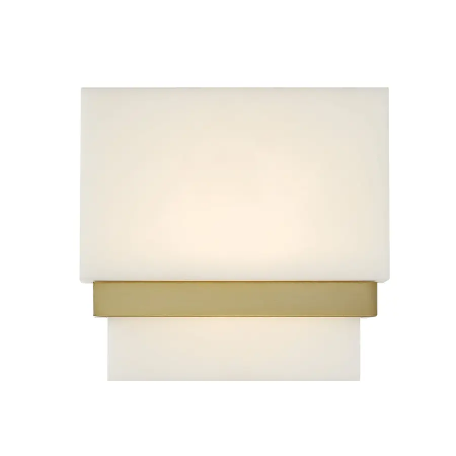 Arzon LED Wall Sconce in Soft Brass - Image 2