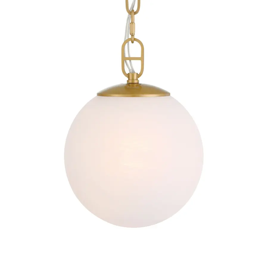 Marbelle 7.25" 1-Light Pendant in Legacy Brass - Image 1