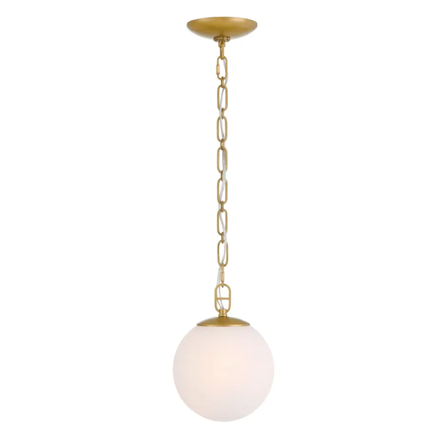 Marbelle 7.25" 1-Light Pendant in Legacy Brass - Image 2