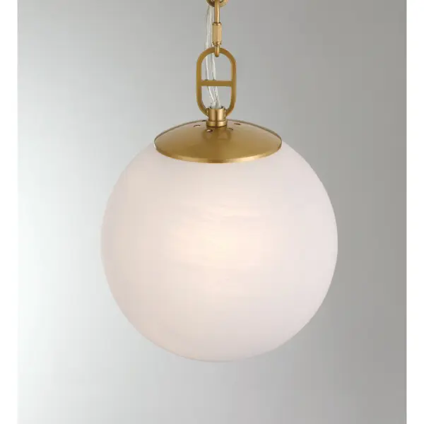 Marbelle 7.25" 1-Light Pendant in Legacy Brass - Image 4