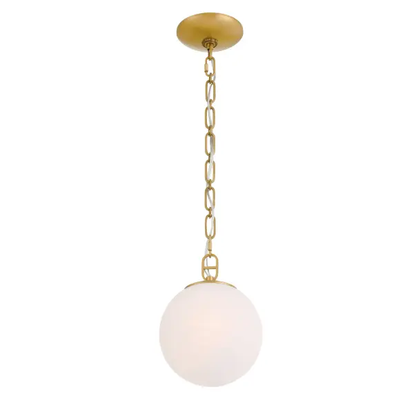 Marbelle 7.25" 1-Light Pendant in Legacy Brass - Image 5