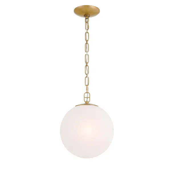 Marbelle 10" 1-Light Pendant in Legacy Brass - Image 3
