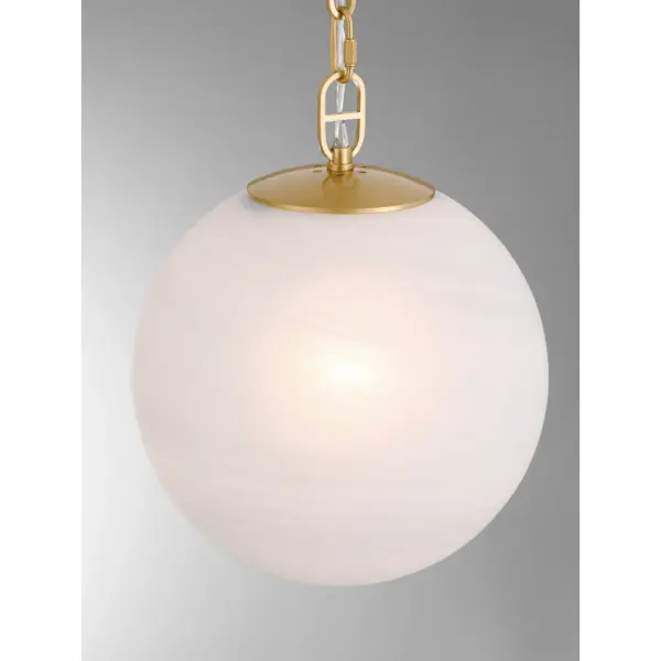 Marbelle 10" 1-Light Pendant in Legacy Brass - Image 4