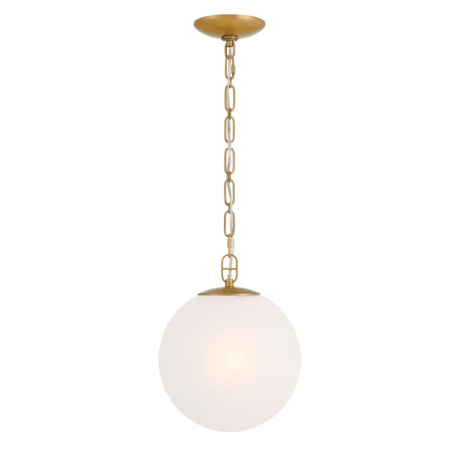 Marbelle 10" 1-Light Pendant in Legacy Brass - Image 5
