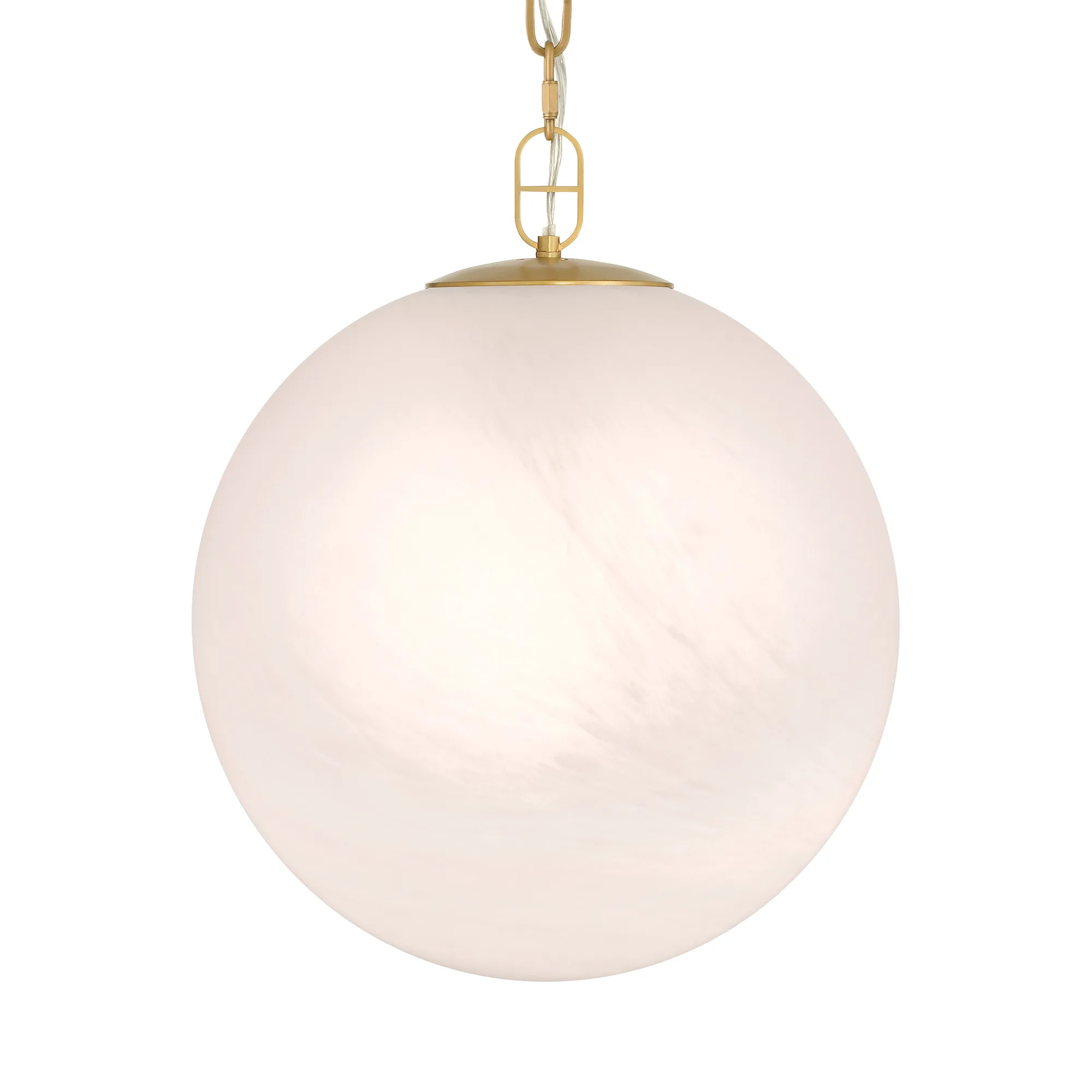 Marbelle 15.75" 1-Light Pendant in Legacy Brass
