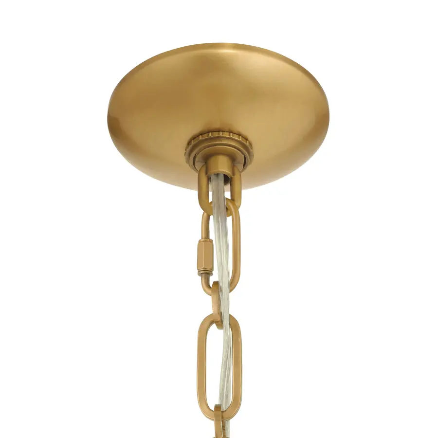 Marbelle 15.75" 1-Light Pendant in Legacy Brass - Image 4