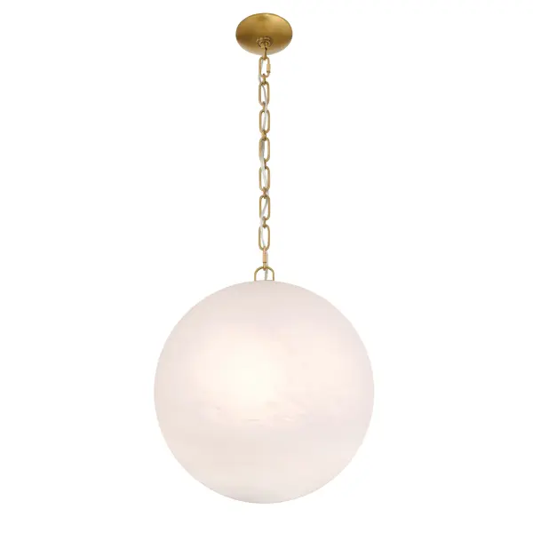 Marbelle 15.75" 1-Light Pendant in Legacy Brass - Image 5