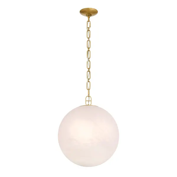 Marbelle 15.75" 1-Light Pendant in Legacy Brass - Image 6