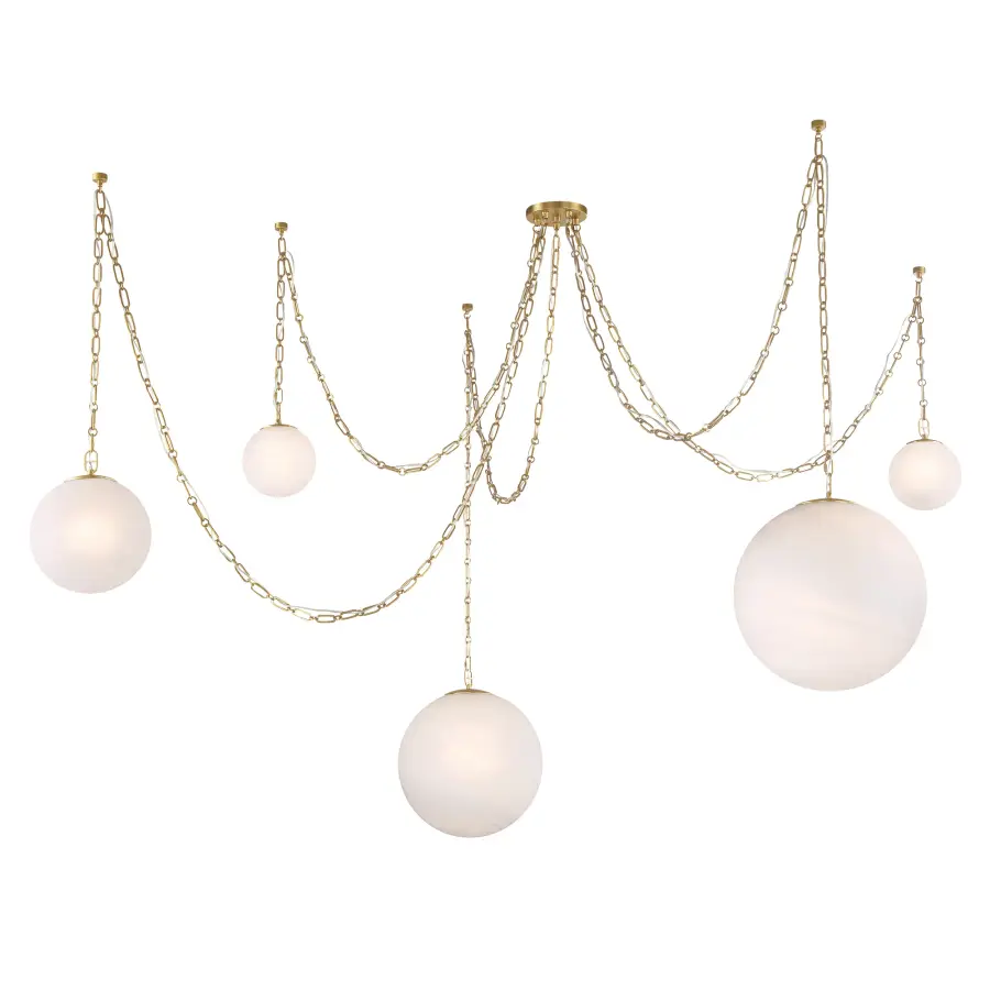 Marbelle 84.5" 5-Light Linear Pendant - Image 1