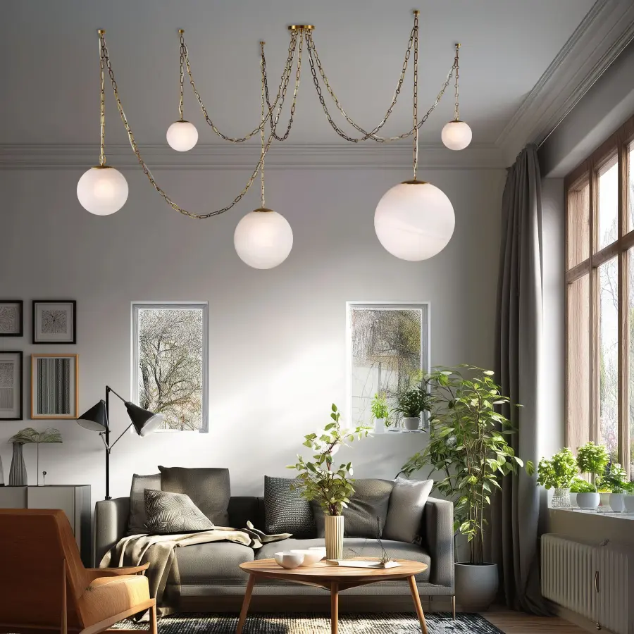 Marbelle 84.5" 5-Light Linear Pendant - Image 2