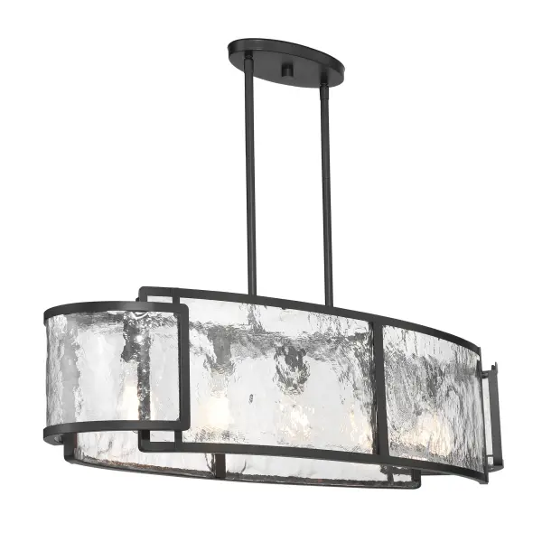Bella Collina 5-Light Island Chandelier in Coal Black - Image 5