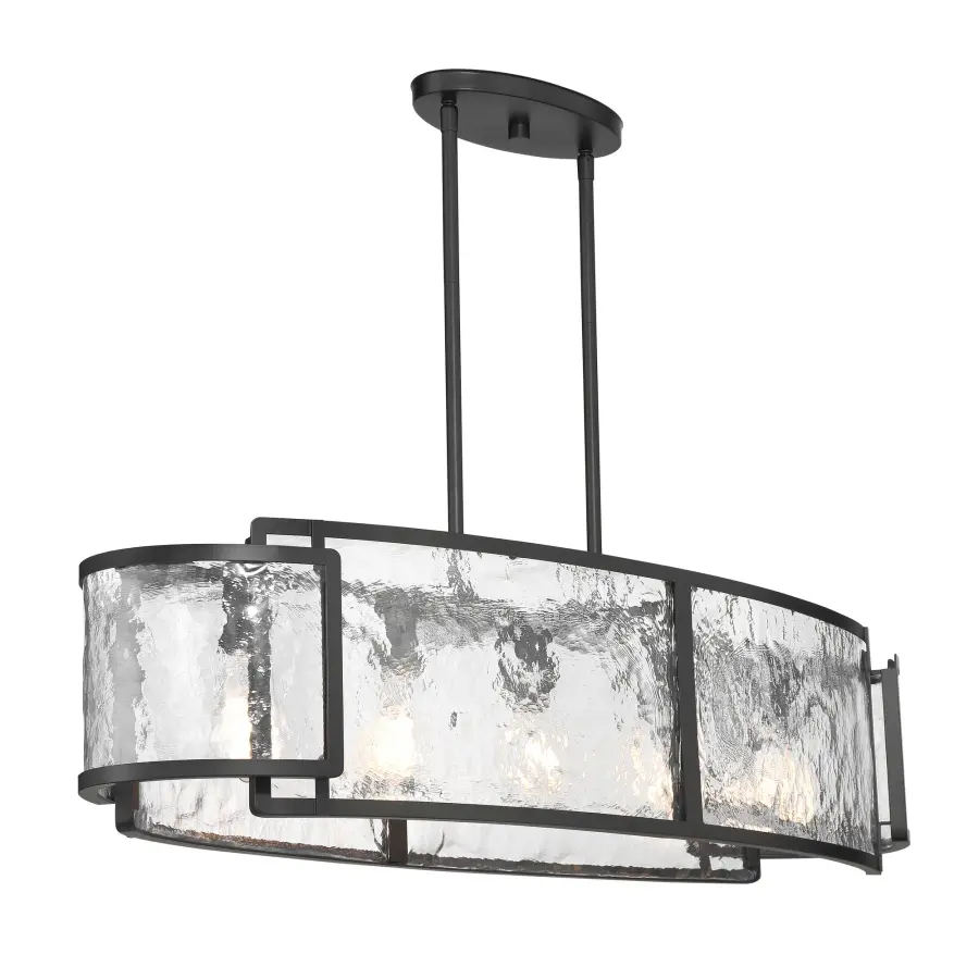 Bella Collina 5-Light Island Chandelier in Coal Black - Image 5